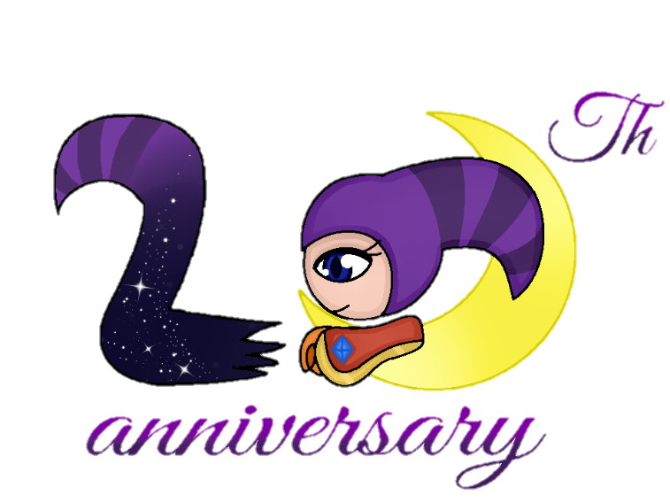 NiGHTS 20th anniversary logo