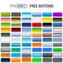 60 Gradient Buttons PSD