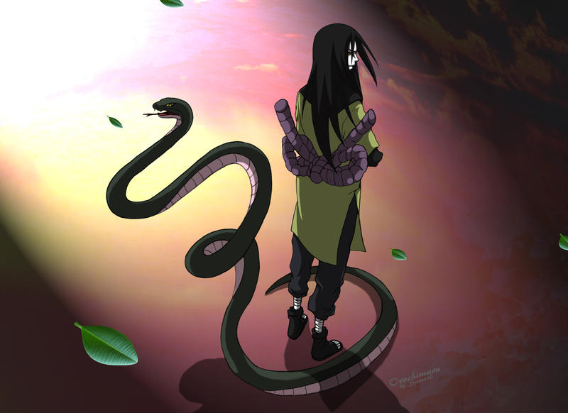 Horoshimaru Orochimaru with Snake by SarangheOrochimaru on DeviantArt