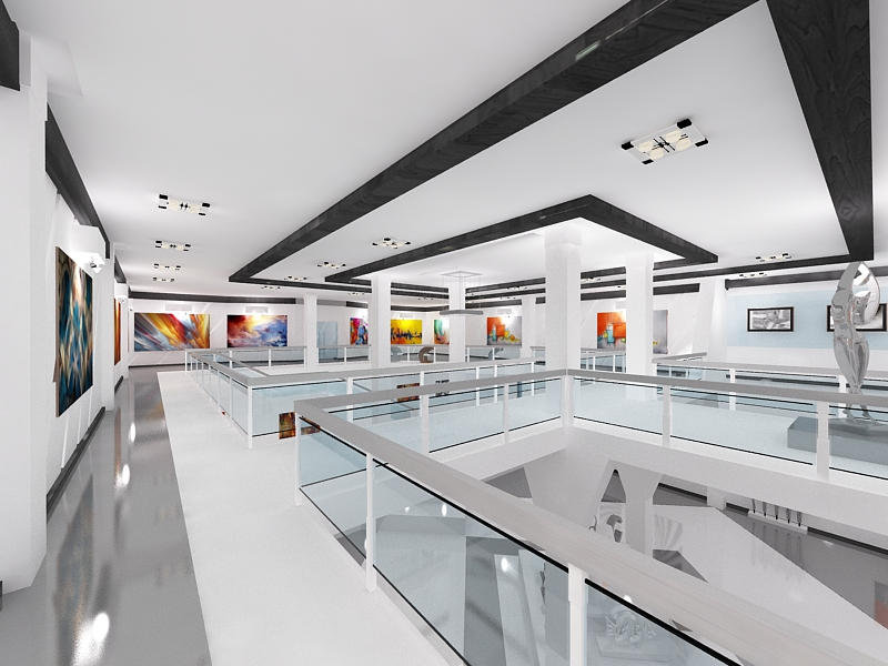 Max Museum 3D Max Museum Interior by Dymytryus-MD on DeviantArt