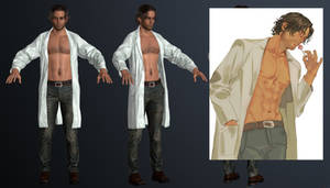 Luis scientists lab coat (WIF)