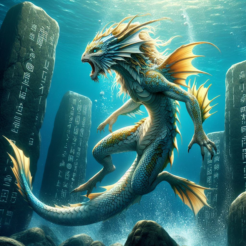 Mermaid/Mercreature transformation, Dalle3 by devartkr99 on DeviantArt