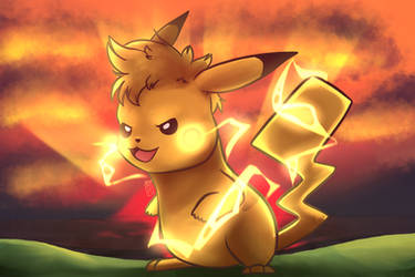 Sunset Pikachu