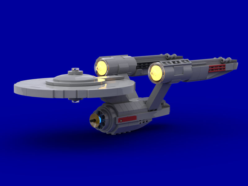 LEGO USS Enterprise (TOS v2) by GamingSun052 on DeviantArt