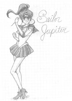 Sailor Jupiter Sketch