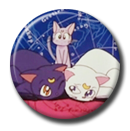 Luna, Artemis and Diana Pin Button ( Spilletta )