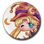 Halloween Usagi Pin Button ( Spilletta )