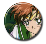 Sailor Jupiter Pin Button ( Spilletta )