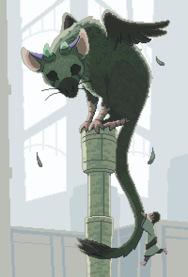 The Last Guardian - Trico by RubyFeather on DeviantArt