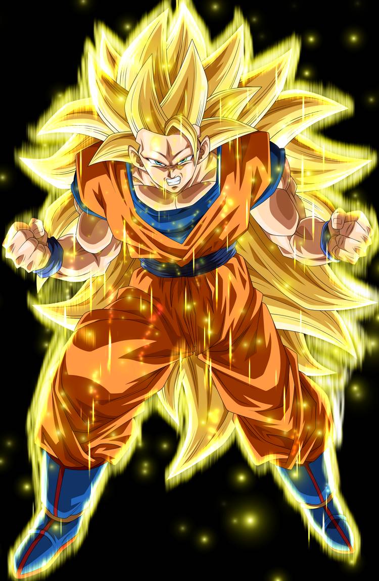 Goku Super Saiyajin 3 by SaoDVD on DeviantArt