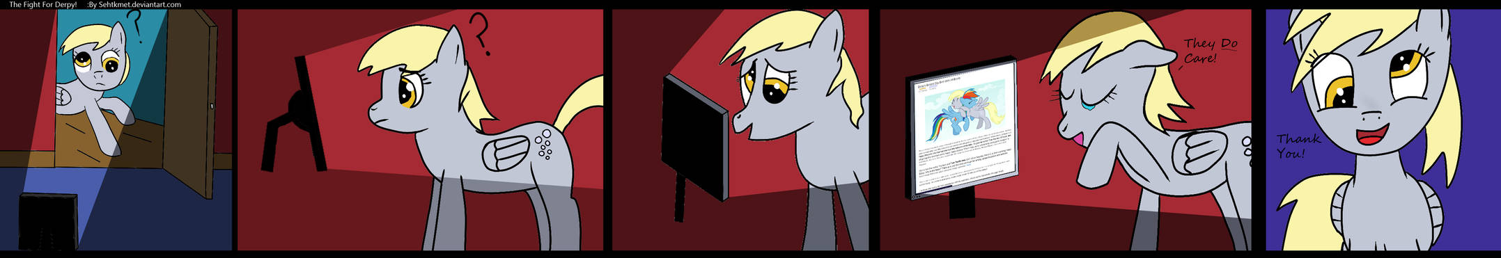 The Fight for Derpy by sehtkmet