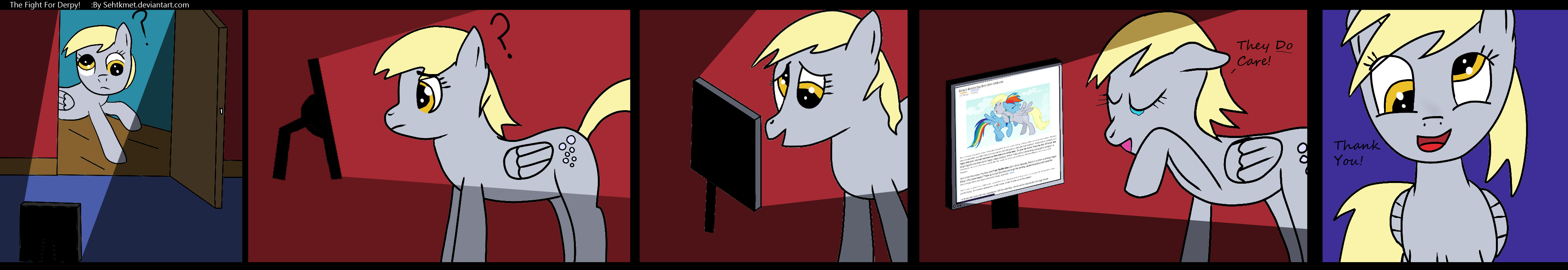 The Fight for Derpy by sehtkmet