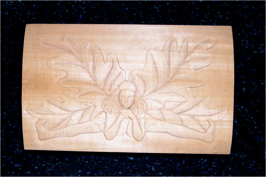 Oak Fairy Box in Progress