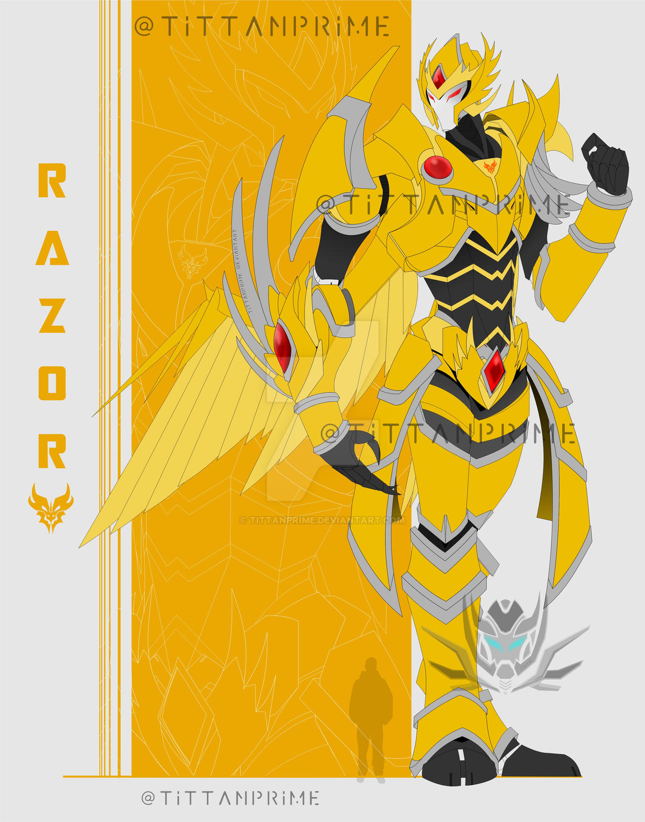 Reference: Razor 2022 by TittanPrime on DeviantArt