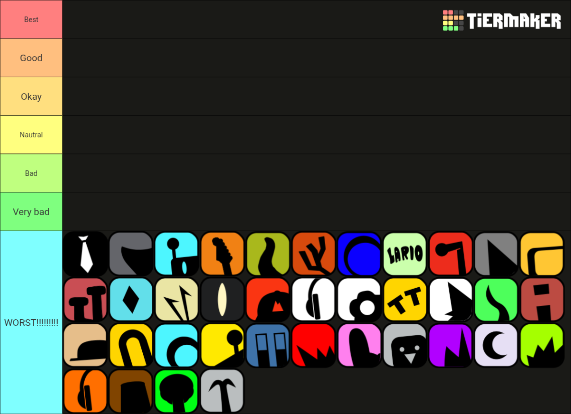 Sprunki Folder Icon I put Sprunki icons into Worst List by errrrorooror9382831 on DeviantArt
