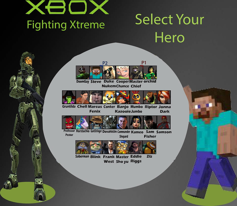 Xbox Fighter Roster random deviant #11: Xbox Fighting Xtreme by CapcomGuy on DeviantArt