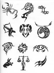 zodiac tattoos