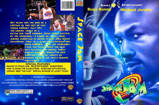 space jam dvd cover