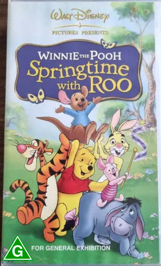 Winnie The Pooh Springtime With Roo Vhs Winnie the Pooh - Springtime with Roo 2004 TL VHS by AussieToonSecond