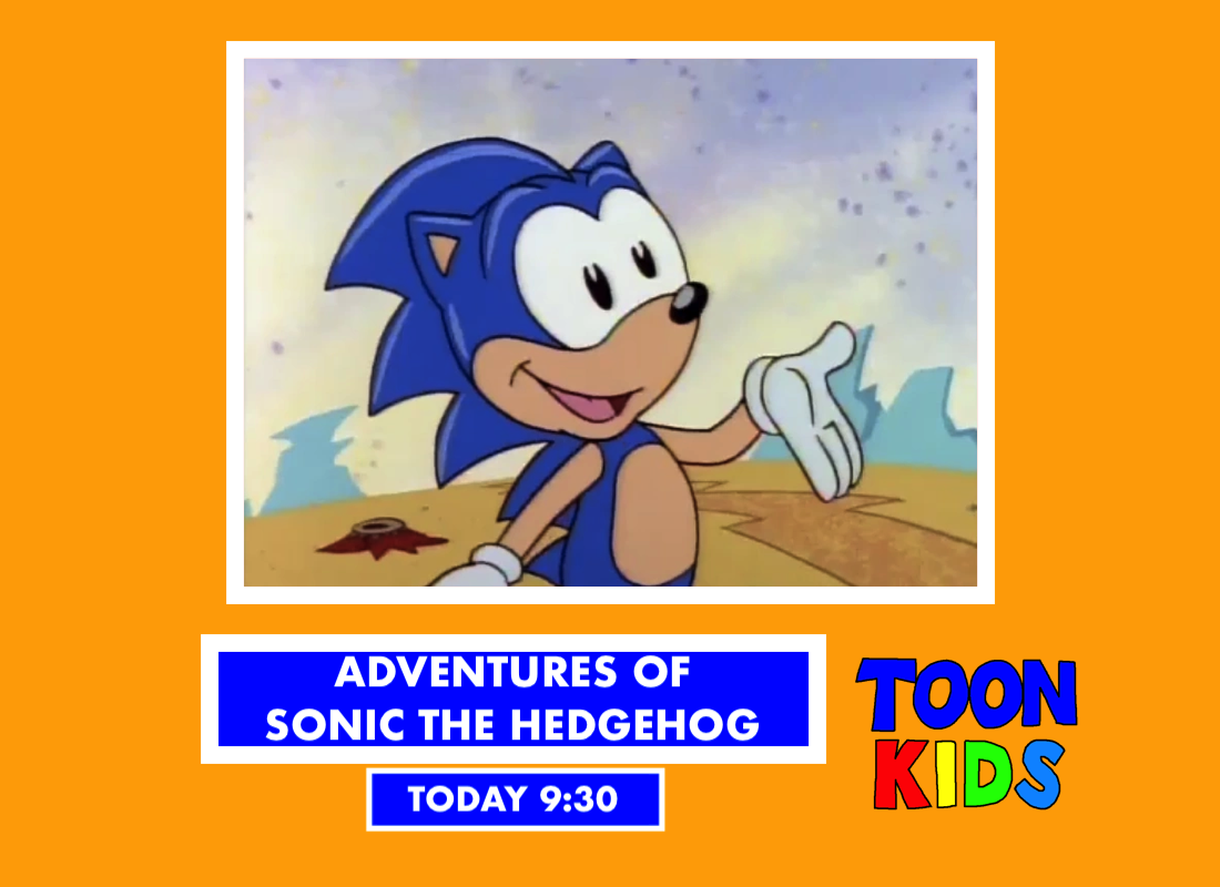 Adventures of Sonic the Hedgehog on TOON Kids TV P by AussieToonSecond ...
