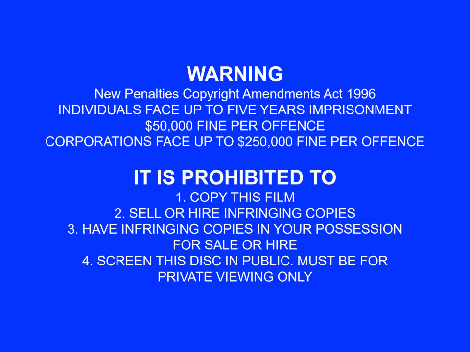 Blue DVD Warning Screen by AussieToonSecond on DeviantArt