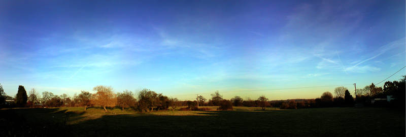 Panorama sky.