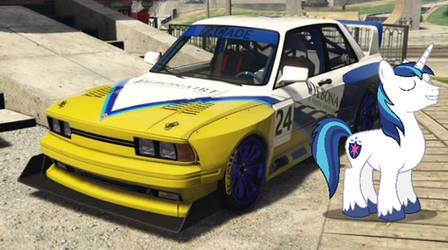 MY GTA Online Shining Armor car (Sentinel Classic)