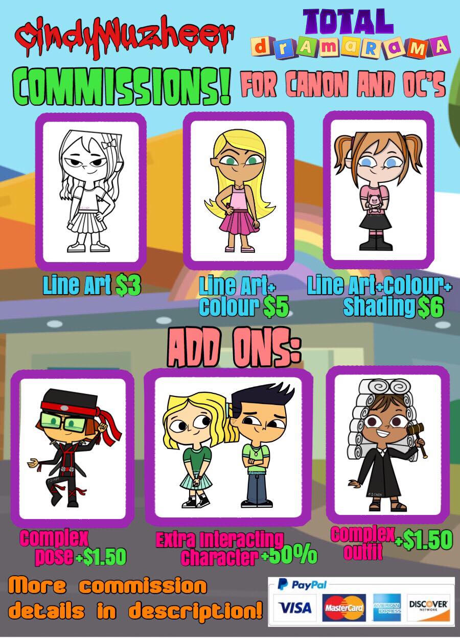 Td Rama Deviantart Total DramaRama Commissions! by cindywuzheer on DeviantArt
