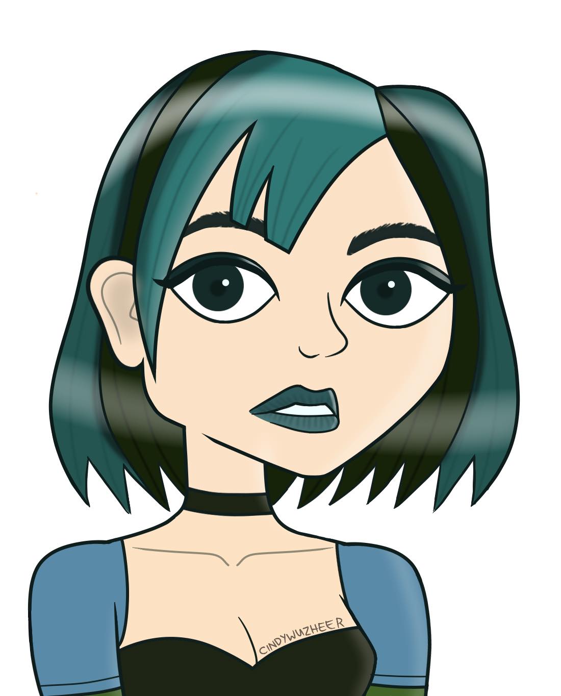 Total Drama - Gwen (Adult version) V2 by ArtByTerranceJones on DeviantArt