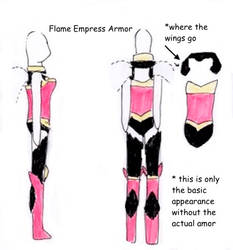 Fairy Tail- Flame Empress Armor (back)
