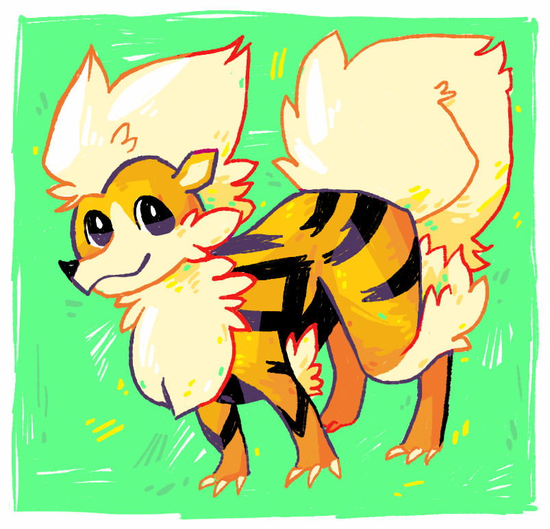 Arcanine Doodle