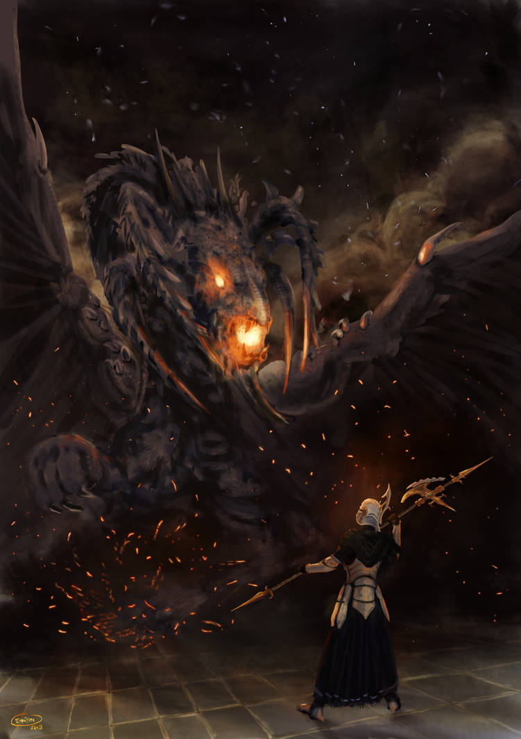 Raid boss by Tinselfire on DeviantArt