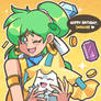 Asha and Jirachi