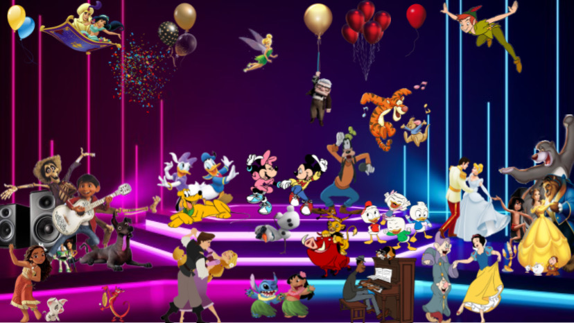 Disney: Dance party by Disneyfan3000 on DeviantArt