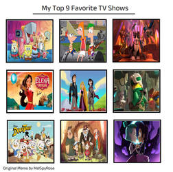 My Top 9 Favorite Shows