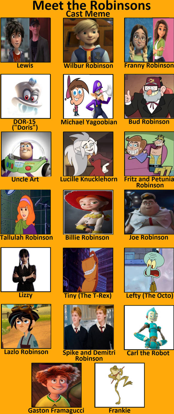 My Meet the Robinson Recast by Disneyfan3000 on DeviantArt