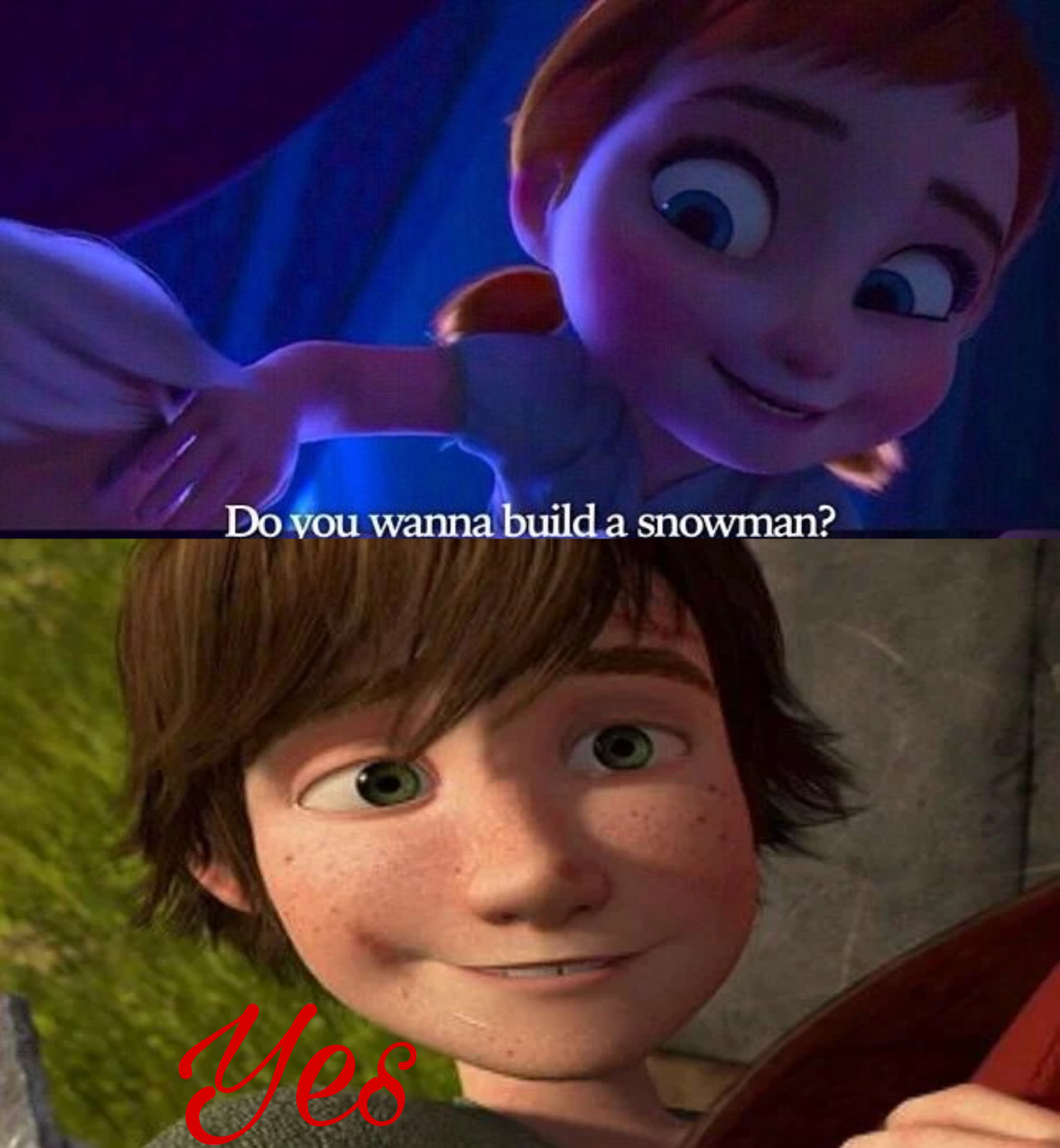 Anna Ask Hiccup To Build A Snowman By Disneyfan3000 On DeviantArt anna-ask-hiccup-to-build-a-snowman-by-disneyfan3000-on-deviantart