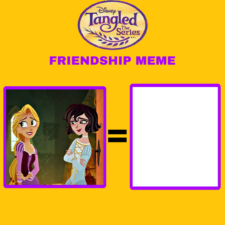 Tangled the Series Friendship Meme - Blank by Disneyfan3000 on DeviantArt