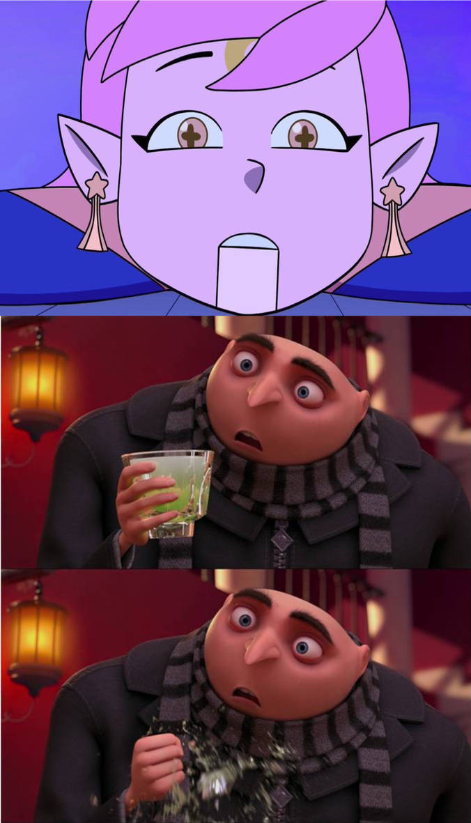 Gru Shocked at Puppet Amity by Disneyfan3000 on DeviantArt
