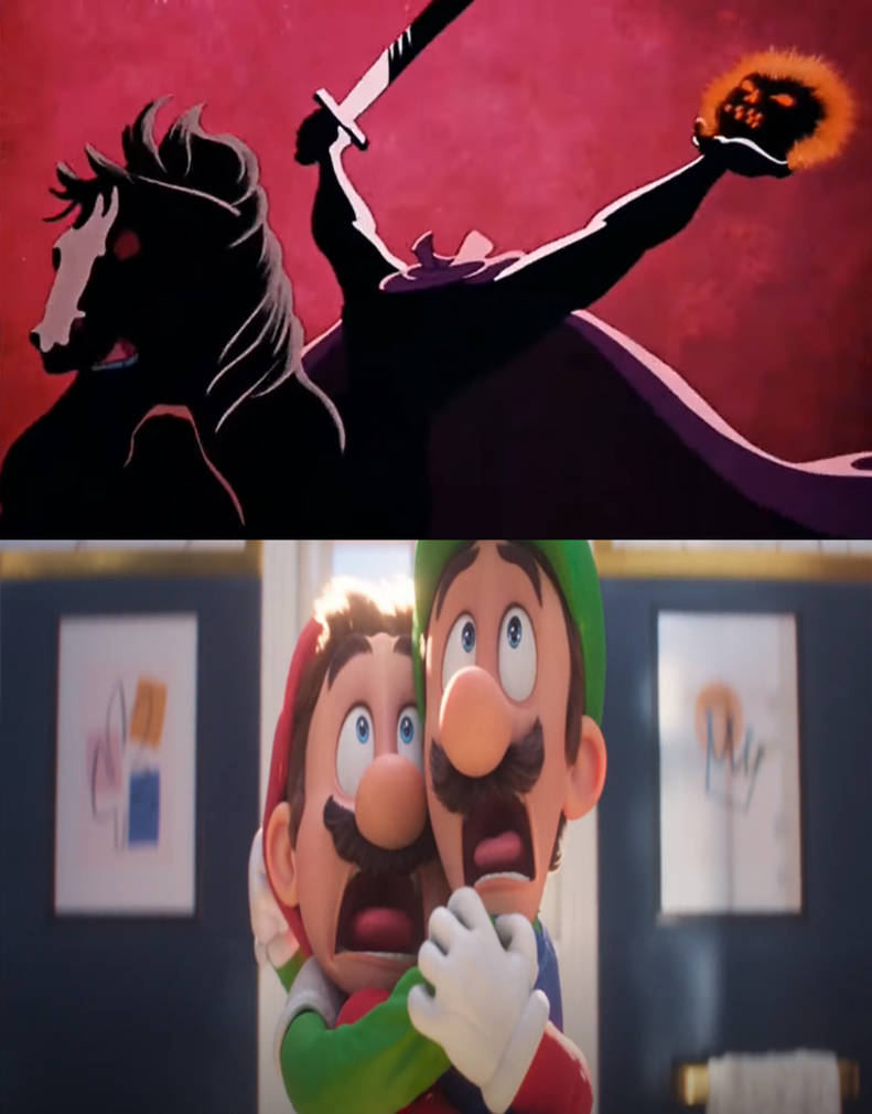 Mario Headless Rider Mario and Luigi Scarred of The Headless Horseman by Disneyfan3000 on ...