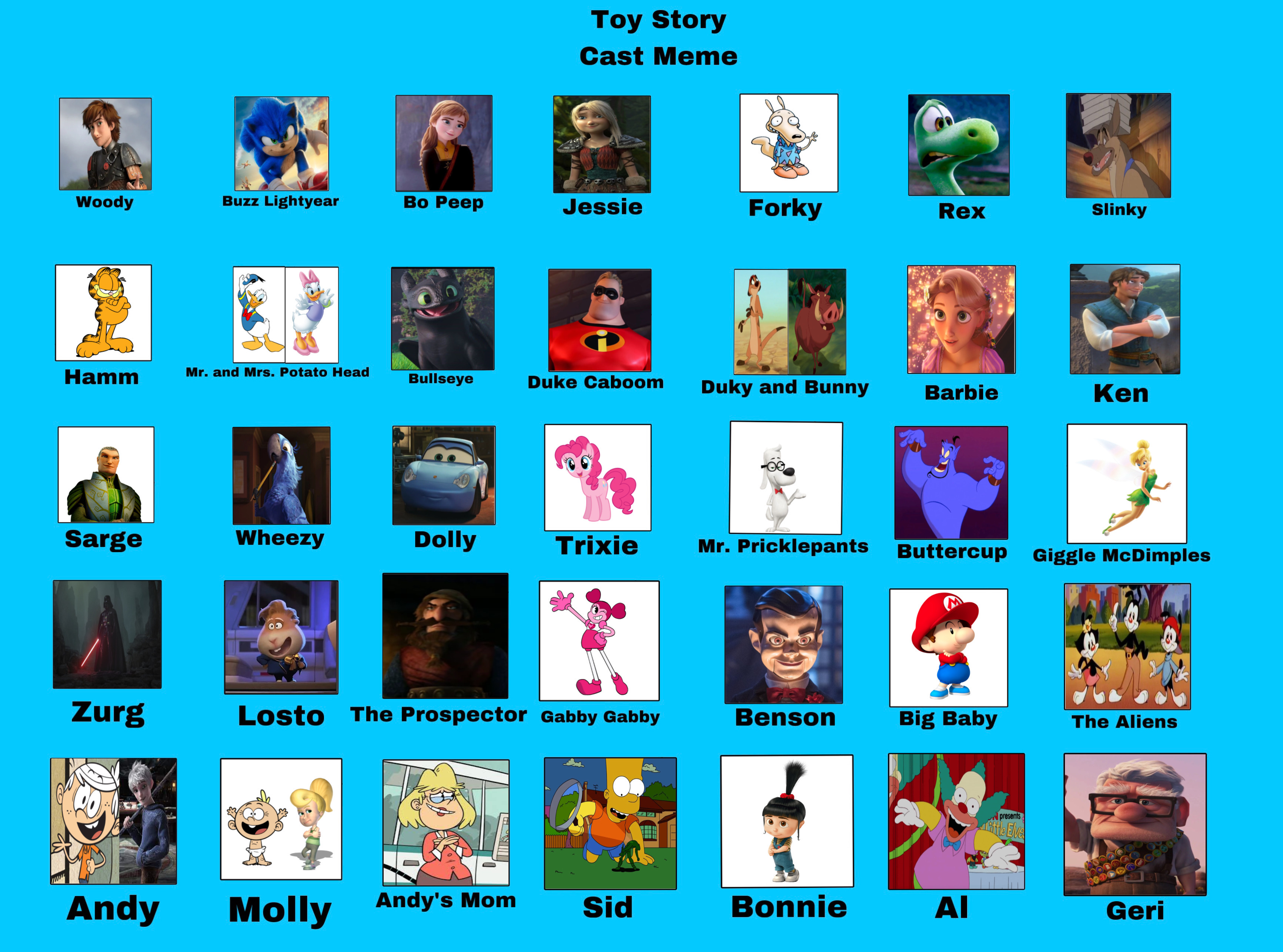 Toy Story Cast 5 Toy Story Cast 5