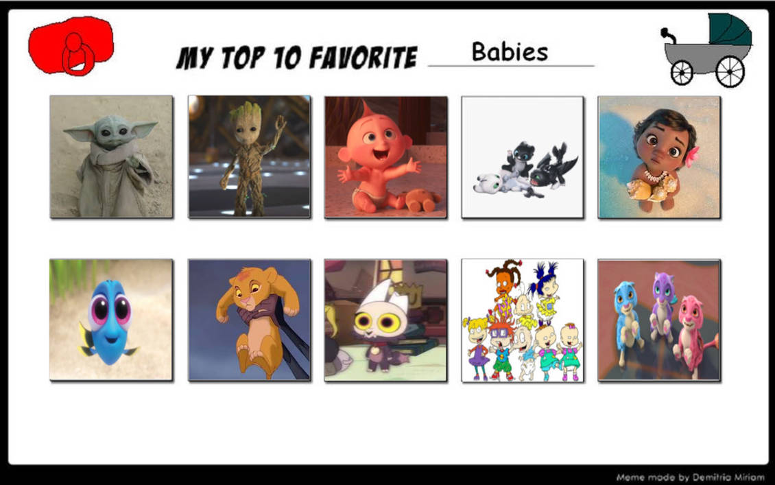 My Top 10 Favorite T.O.T.S. Babies by SwageBunny082 on DeviantArt