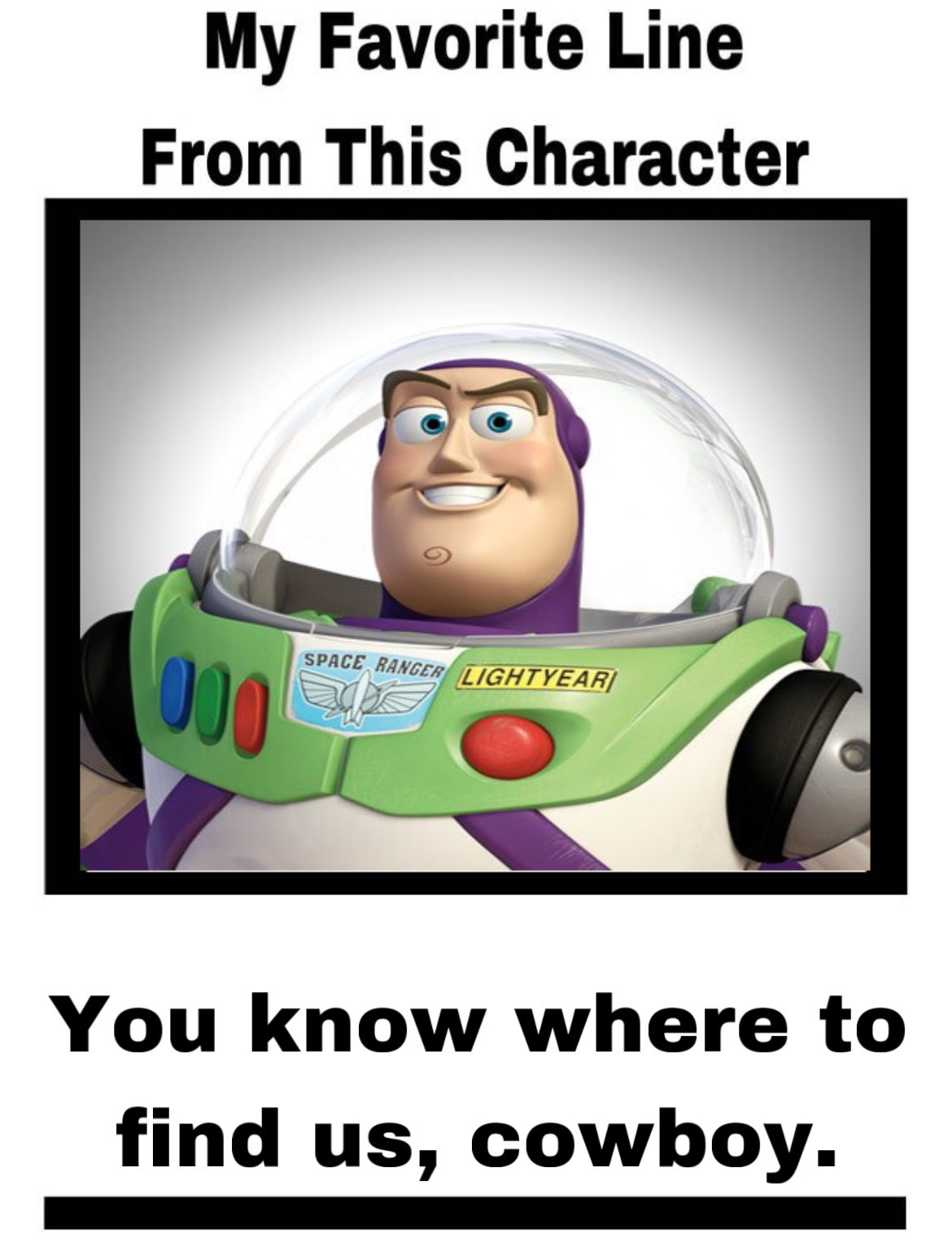 Buzz Lightyear Meme