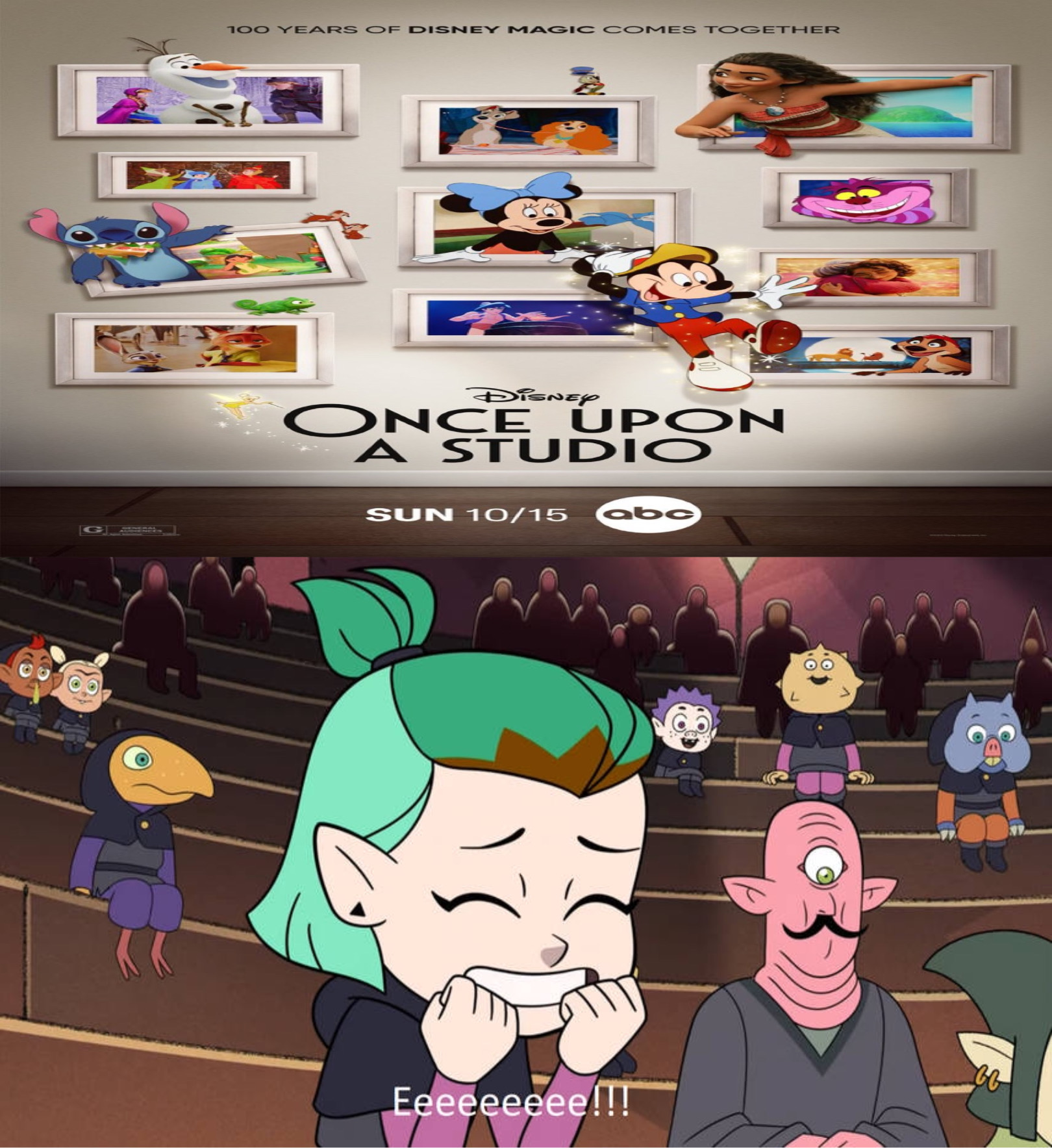 Studnine Deviantart Once Upon A Studio makes Amity Excited by Disneyfan3000 on DeviantArt