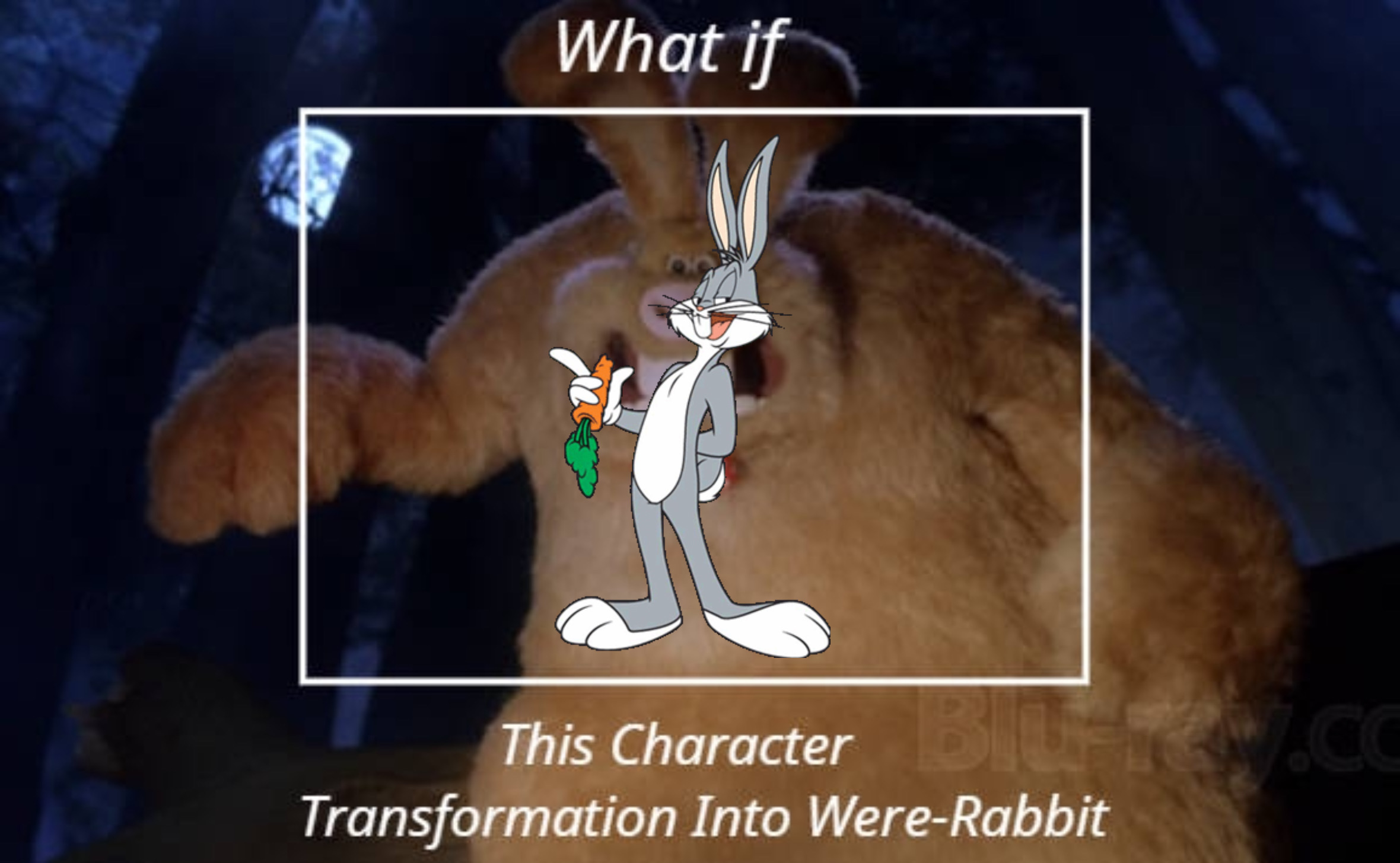 What if Bugs Bunny transforms in a Were-Rabbit by Disneyfan3000 on ...