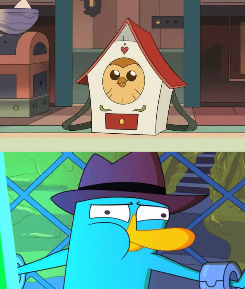 Perry is repulsed by Porta-Hooty by Disneyfan3000 on DeviantArt