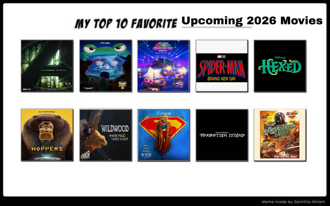 My Top 10 Most Anticipated Movies For 2026 By Disneyfan3000 On DeviantArt my-top-10-most-anticipated-movies-for-2026-by-disneyfan3000-on-deviantart