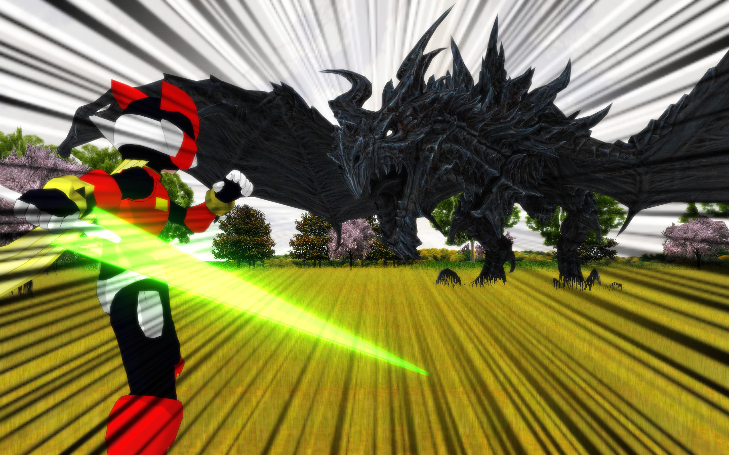 MMD - zero vs Alduin