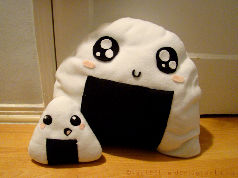 Onigiri Plushies