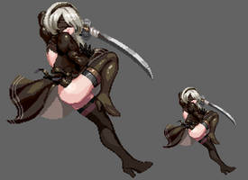 Nier Automata 2B